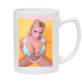 Holly Halston 14oz White Statesman Mug