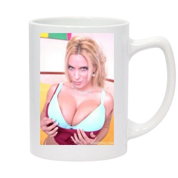 Holly Halston 14oz White Statesman Mug