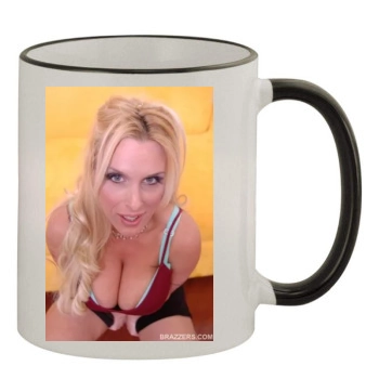 Holly Halston 11oz Colored Rim & Handle Mug