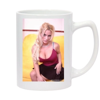 Holly Halston 14oz White Statesman Mug