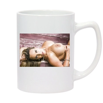 Holly Halston 14oz White Statesman Mug