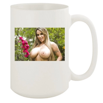 Holly Halston 15oz White Mug