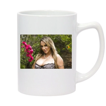 Holly Halston 14oz White Statesman Mug