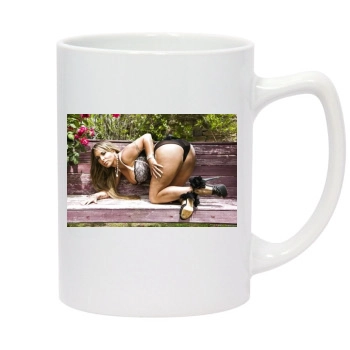 Holly Halston 14oz White Statesman Mug