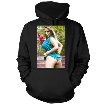 Holly Halston Mens Pullover Hoodie Sweatshirt