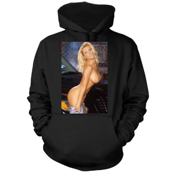 Holly Halston Mens Pullover Hoodie Sweatshirt