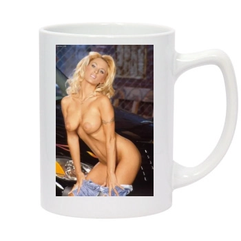 Holly Halston 14oz White Statesman Mug