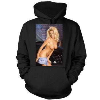 Holly Halston Mens Pullover Hoodie Sweatshirt