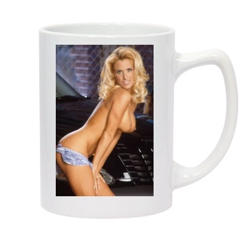 Holly Halston 14oz White Statesman Mug