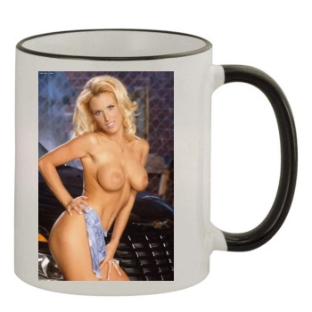 Holly Halston 11oz Colored Rim & Handle Mug