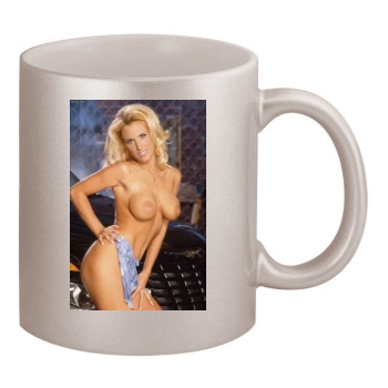 Holly Halston 11oz Metallic Silver Mug