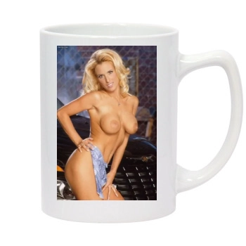 Holly Halston 14oz White Statesman Mug