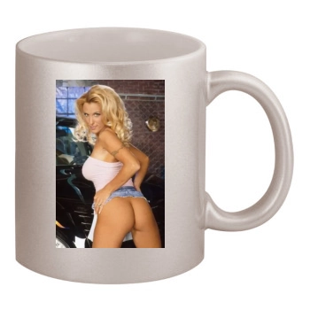 Holly Halston 11oz Metallic Silver Mug