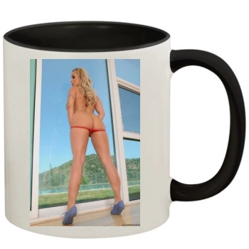 Holly Halston 11oz Colored Inner & Handle Mug