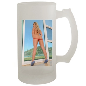 Holly Halston 16oz Frosted Beer Stein