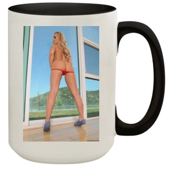 Holly Halston 15oz Colored Inner & Handle Mug