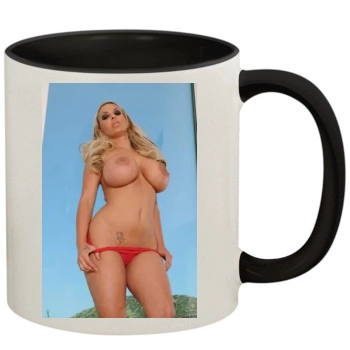 Holly Halston 11oz Colored Inner & Handle Mug