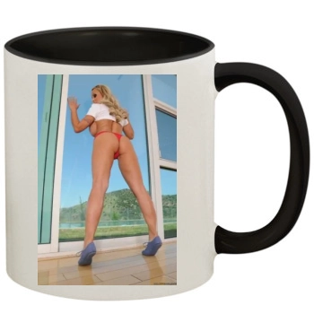 Holly Halston 11oz Colored Inner & Handle Mug