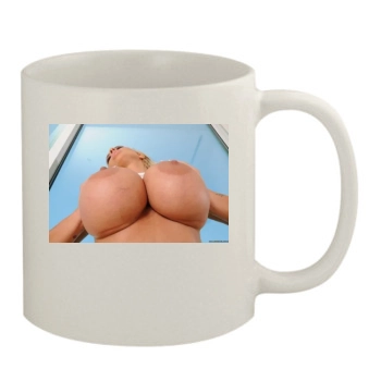 Holly Halston 11oz White Mug