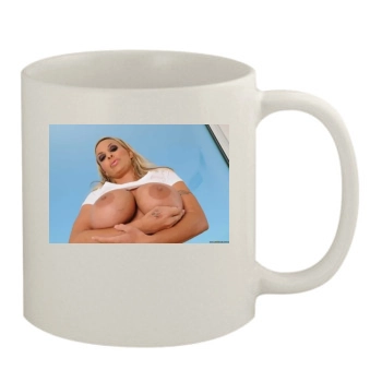 Holly Halston 11oz White Mug