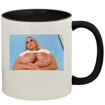 Holly Halston 11oz Colored Inner & Handle Mug