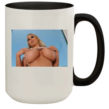 Holly Halston 15oz Colored Inner & Handle Mug