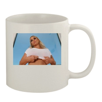 Holly Halston 11oz White Mug