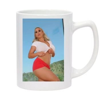 Holly Halston 14oz White Statesman Mug