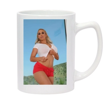 Holly Halston 14oz White Statesman Mug