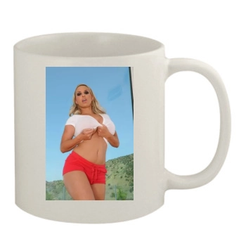 Holly Halston 11oz White Mug