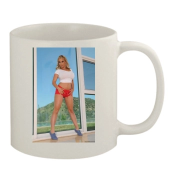 Holly Halston 11oz White Mug