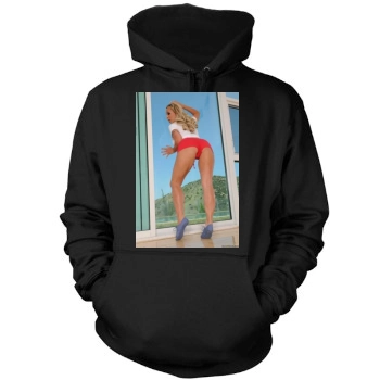 Holly Halston Mens Pullover Hoodie Sweatshirt