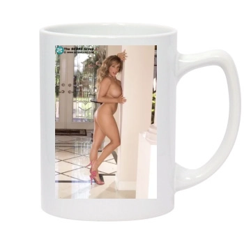 Holly Halston 14oz White Statesman Mug