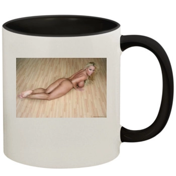 Holly Halston 11oz Colored Inner & Handle Mug