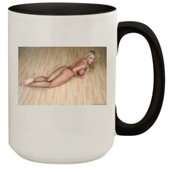 Holly Halston 15oz Colored Inner & Handle Mug