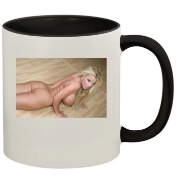 Holly Halston 11oz Colored Inner & Handle Mug