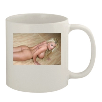 Holly Halston 11oz White Mug