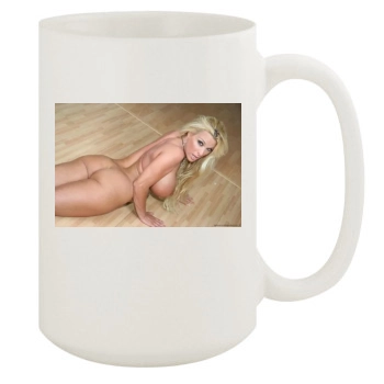 Holly Halston 15oz White Mug