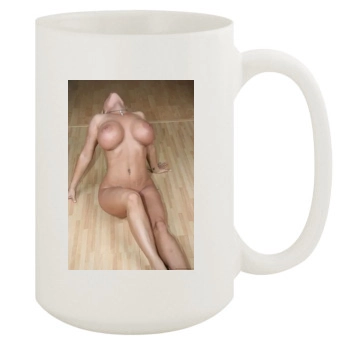 Holly Halston 15oz White Mug