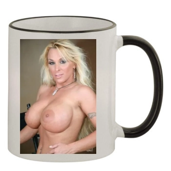 Holly Halston 11oz Colored Rim & Handle Mug