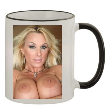 Holly Halston 11oz Colored Rim & Handle Mug