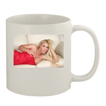 Holly Halston 11oz White Mug