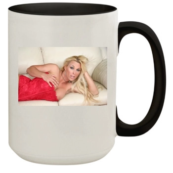 Holly Halston 15oz Colored Inner & Handle Mug