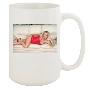 Holly Halston 15oz White Mug