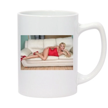 Holly Halston 14oz White Statesman Mug