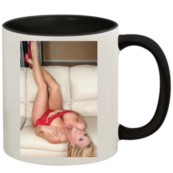 Holly Halston 11oz Colored Inner & Handle Mug