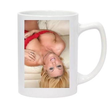 Holly Halston 14oz White Statesman Mug