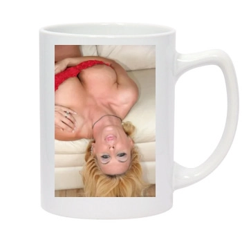 Holly Halston 14oz White Statesman Mug