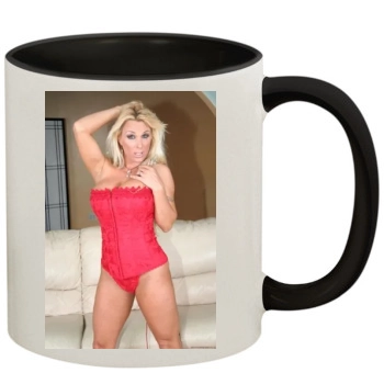 Holly Halston 11oz Colored Inner & Handle Mug