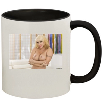 Holly Halston 11oz Colored Inner & Handle Mug